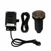Flash Sale ✔️ Akicon Antique Copper Garbage Disposal Kitchen Air Switch Kit 🧨 -Appliance Parts Store antique copper akicon garbage disposal parts ak79001b ac 64 1000