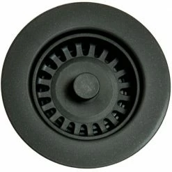 Deals 😉 Barclay for Something Special Xenoy Plastic MoldedGarbage Disposal Stopper/Strainer for Granite Sinks in Matte Lava Black 💯