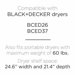 Best deal 💯 BLACK+DECKER Washer Dryer Stand 🔥 -Appliance Parts Store black decker washer and dryer stacking kits bwds 76 1000