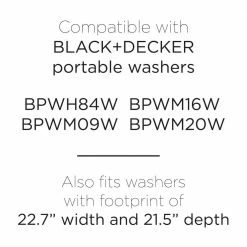 Best deal 💯 BLACK+DECKER Washer Dryer Stand 🔥 -Appliance Parts Store black decker washer and dryer stacking kits bwds fa 1000