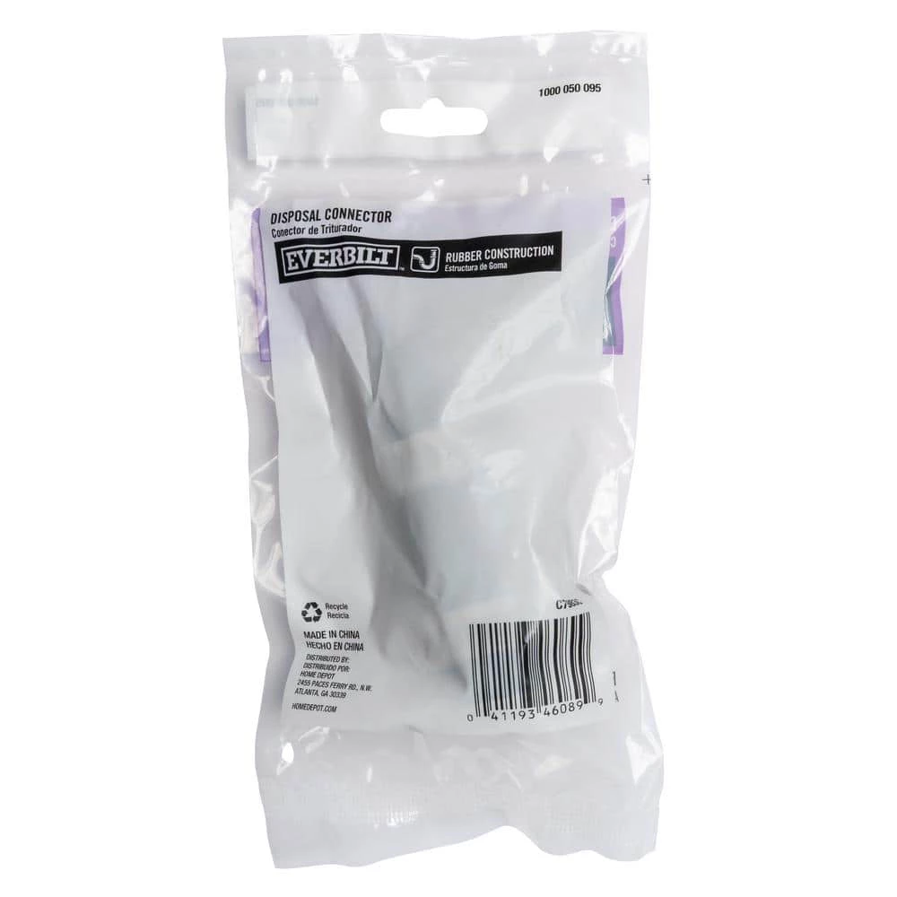 Promo 🌟 Everbilt 1-1/2 in. Black Rubber Dishwasher Garbage Disposal Connector ⌛ 6 Promo 🌟 Everbilt 1-1/2 in. Black Rubber Dishwasher Garbage Disposal Connector ⌛ - Image 4
