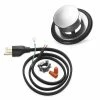 Top 10 🔥 Garbage Disposal 3 ft. Power Cord Accessory Kit with Sink Stopper in Stainless Steel for InSinkErator Garbage Disposals 🤩 2 Top 10 🔥 Garbage Disposal 3 ft. Power Cord Accessory Kit with Sink Stopper in Stainless Steel for InSinkErator Garbage Disposals 🤩 -Appliance Parts Store black insinkerator garbage disposal parts crd 00 stp ds 64 1000