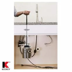 Best Pirce ✔️ KEENEY Plumbers Third Hand EZ 1-2-3 Garbage Disposal Installation Tool, Black 🧨 -Appliance Parts Store black keeney garbage disposal parts 3h2013 44 1000