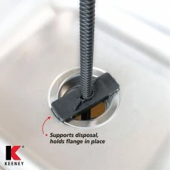 Best Pirce ✔️ KEENEY Plumbers Third Hand EZ 1-2-3 Garbage Disposal Installation Tool, Black 🧨 -Appliance Parts Store black keeney garbage disposal parts 3h2013 fa 1000