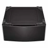 Discount 🤩 LG Electronics 29 in. Laundry Pedestal with Storage Drawer for Washers and Dryers in Black Steel 😉 -Appliance Parts Store black steel lg electronics washer and dryer pedestals wdp5b 64 1000