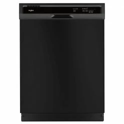 Cheap 😍 Whirlpool 24 in. Black Front Control Built-In Tall Tub Dishwasher with 1-Hour Wash Cycle, 55 dBA ⌛