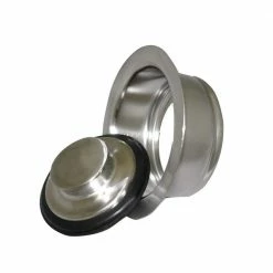 Buy ⌛ Everbilt Designer Color Sink Flange and Stopper Set in Brush Nickel 👍