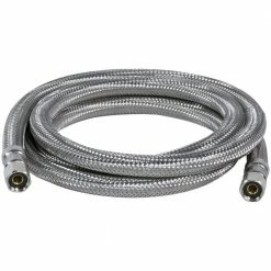 Cheap ✔️ CERTIFIED APPLIANCE ACCESSORIES 5 ft. Braided Stainless Steel Ice Maker Connector (40-Pack) ⌛ -Appliance Parts Store certified appliance accessories ice maker kits 843631129777 1f 1000