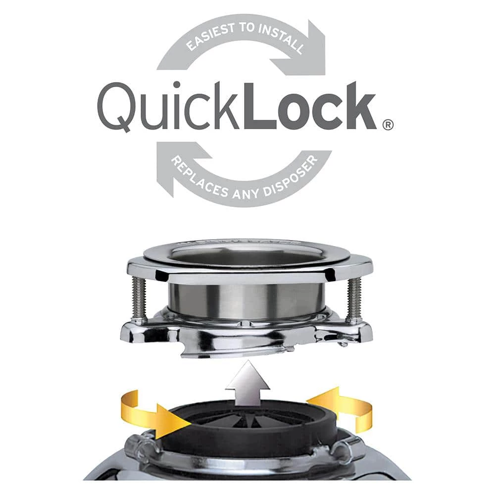 Brand new ๐ Quick Lock Mount in Chrome & Antimicrobial Quiet Collar Sink Baffle for InSinkErator Evolution Garbage Disposal ๐ 6 Brand new ๐ Quick Lock Mount in Chrome & Antimicrobial Quiet Collar Sink Baffle for InSinkErator Evolution Garbage Disposal ๐ - Image 4