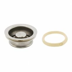 Budget 🤩 Prime-Line Garbage Disposal Flange with Stopper 3-1/2 in. Chrome with Putty 🧨