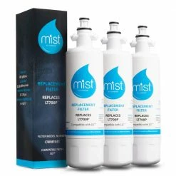 Coupon 😀 Clearwater Filters LT700P Compatible with LG LT700P, ADQ36006101, Kenmore 46-9690 Refrigerator Water Filter (3-Pack) 👏