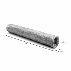 Brand new 🌟 Everbilt 4 in. x 8 ft. Flexible Aluminum Dryer Vent Duct 💯 -Appliance Parts Store everbilt dryer parts btd48hd 1f 1000