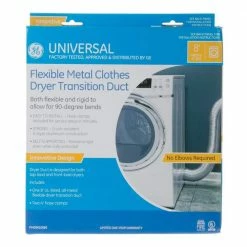 Top 10 ✨ GE Flexible Metal Dryer Duct 👍 -Appliance Parts Store ge dryer parts pm08x10085ds 77 1000