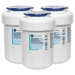 Outlet 🛒 Genuine MWF Replacment Water Filter for Compatible GE Refrigerators (3-Pack) 🌟