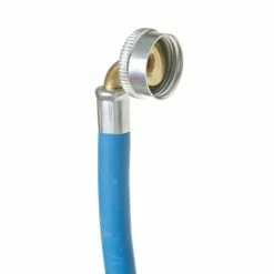 Best deal ⌛ GE 4 ft. Universal (1 Blue and 1 Red) Rubber Washer Hoses (2-Pack) 🛒 -Appliance Parts Store ge washing machine parts pm14x10007 4f 1000