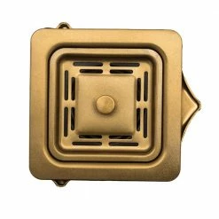 Hot Sale 😍 S STRICTLY KITCHEN + BATH Gold Stainless Steel Square Garbage Disposal Adapter 🔔