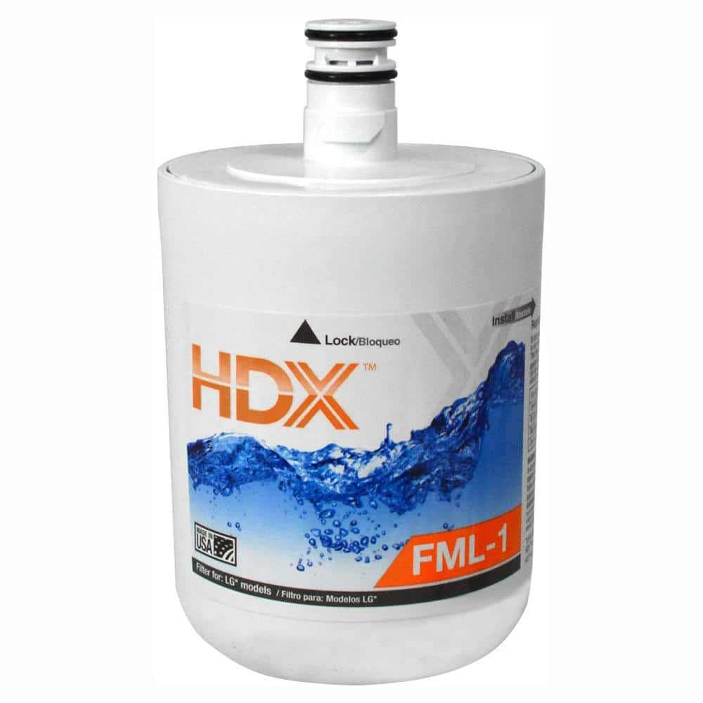 Coupon ⭐ HDX FML-1 Premium Refrigerator Water Filter Replacement Fits LG LT500P 😉 3 Coupon ⭐ HDX FML-1 Premium Refrigerator Water Filter Replacement Fits LG LT500P 😉