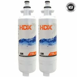 Buy 🔥 HDX FML-3 Premium Refrigerator Water Filter Replacement Fits LG LT700P (2-Pack) 🔔 -Appliance Parts Store hdx refrigerator water filters 107021 77 1000