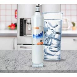 Outlet 👏 HDX FMW-2 Premium Refrigerator Water Filter Replacement Fits Whirlpool Filter 5 (2-Pack) ⌛ -Appliance Parts Store hdx refrigerator water filters 107031 1d 1000