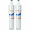 Outlet 👏 HDX FMW-2 Premium Refrigerator Water Filter Replacement Fits Whirlpool Filter 5 (2-Pack) ⌛ -Appliance Parts Store hdx refrigerator water filters 107031 64 1000