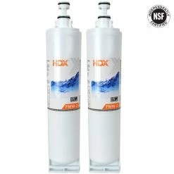 Outlet 👏 HDX FMW-2 Premium Refrigerator Water Filter Replacement Fits Whirlpool Filter 5 (2-Pack) ⌛ -Appliance Parts Store hdx refrigerator water filters 107031 77 1000