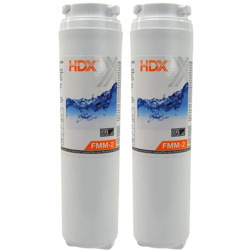 Flash Sale ✨ HDX FMM-2 Premium Refrigerator Water Filter Replacement Fits Whirlpool Filter 4 (2-Pack) 🎉 3 Flash Sale ✨ HDX FMM-2 Premium Refrigerator Water Filter Replacement Fits Whirlpool Filter 4 (2-Pack) 🎉