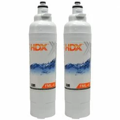 Top 10 👏 HDX FML-4 Premium Refrigerator Water Filter Replacement Fits LG LT800P (2-Pack) 🔔