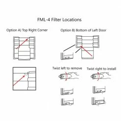 Top 10 👏 HDX FML-4 Premium Refrigerator Water Filter Replacement Fits LG LT800P (2-Pack) 🔔 -Appliance Parts Store hdx refrigerator water filters 107108 d4 1000