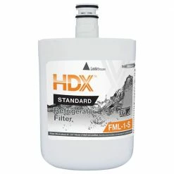 Flash Sale 😉 HDX FML-1-S Standard Refrigerator Water Filter Replacement Fits LG LT500P 🧨