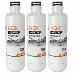Discount ❤️ HDX FML-5-S Standard Refrigerator Water Filter Replacement Fits LG LT1000P (3-Pack) 🧨