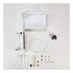 Best Sale 😍 Unbranded 5.25 in. Plastic Icemaker Installation Kit 😍 -Appliance Parts Store ice maker kits w11510803 fa 1000