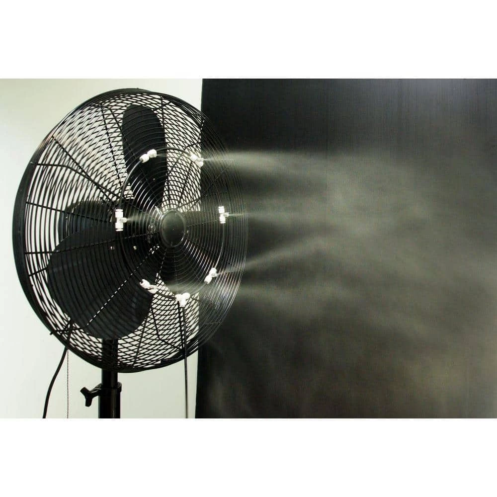 Best Sale ๐ ILIVING Cooling System Fan Misting Kit with 0.15 mm Anti-Drip Nozzles โ๏ธ 4 Best Sale ๐ ILIVING Cooling System Fan Misting Kit with 0.15 mm Anti-Drip Nozzles โ๏ธ - Image 2