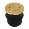 Deals ✔️ ROHL 1.75 in. Air Activated Switch Button Only for Waste Disposal in Italian Brass ❤️ -Appliance Parts Store italian brass rohl garbage disposal parts as425ib 64 1000