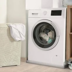 Cheapest 🛒 Killarney Metals White Washer Drain Pan With LAD - 32 in. x 30 in. x 2.5 in. - Steel 🔥 -Appliance Parts Store killarney metals freezer parts km 05428 1f 1000