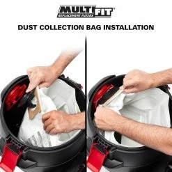Deals 🌟 MULTI FIT 15 Gallon to 22 Gallon Dust Collection Bags for Shop-Vac Branded Wet/Dry Shop Vacuums (12-Pack) ✨ -Appliance Parts Store multi fit shop vacuum attachments vf2008b a0 1000