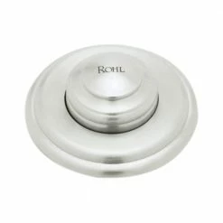 Coupon 🧨 ROHL Decorative Luxury Air Activated Switch Button Only for Waste Disposal in Polished Nickel 💯