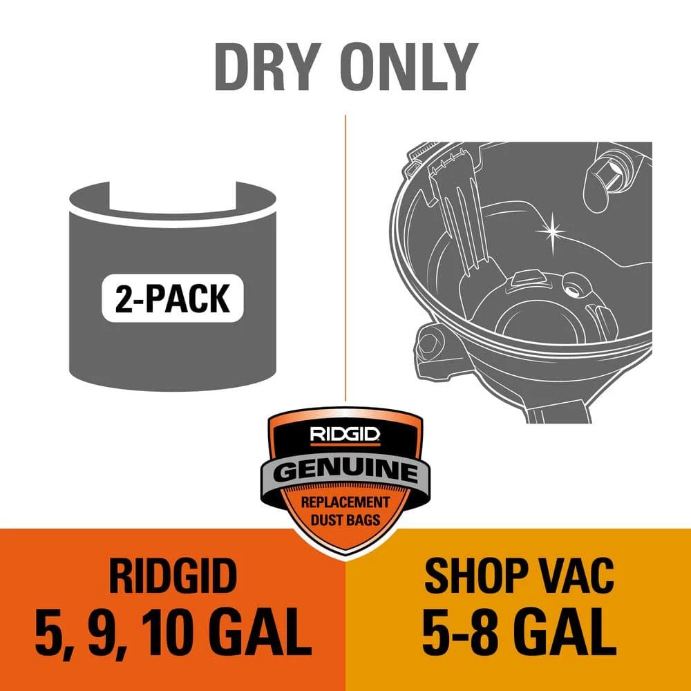 Coupon ๐ฏ High-Eff. Size B Dust Collection Bags for 5-8 Gal. Shop-Vac Branded Vacs, 5-10 Gal. RIDGID Vacs, except HD0600 (2-Pack) โ๏ธ 16 Coupon ๐ฏ High-Eff. Size B Dust Collection Bags for 5-8 Gal. Shop-Vac Branded Vacs, 5-10 Gal. RIDGID Vacs, except HD0600 (2-Pack) โ๏ธ - Image 14