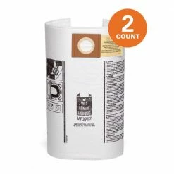 Deals 🛒 Premium Size A Wet or Dry Dust and Debris Bags for Select 12 to 16 Gallon RIDGID Wet/Dry Shop Vacuums (2-Pack) 🥰