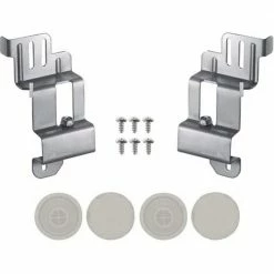 Best Sale 👏 Samsung 24 in. Front Load Washer and Dryer Laundry Stacking Kit ❤️