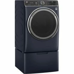 Cheap 🤩 16 in. Sapphire Blue Laundry Pedestal with Storage Drawer 💯 -Appliance Parts Store sapphire blue ge washer and dryer pedestals gfp1528pnrs 4f 1000
