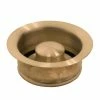 Buy 🌟 SINKOLOGY SinkSense Kitchen Sink Heavy Duty 3.5 in. Disposal Flange Drain with Stopper in Satin Gold 😀 -Appliance Parts Store satin gold sinkology garbage disposal parts td35 07 64 1000