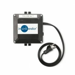 Brand new 🤩 InSinkErator Dual Outlet Sink-Top Air Switch Kit w/ Satin Nickel Button for Garbage Disposal & Instant Hot Water Dispenser 🧨 -Appliance Parts Store satin nickel insinkerator garbage disposal parts sts oosn 76 1000