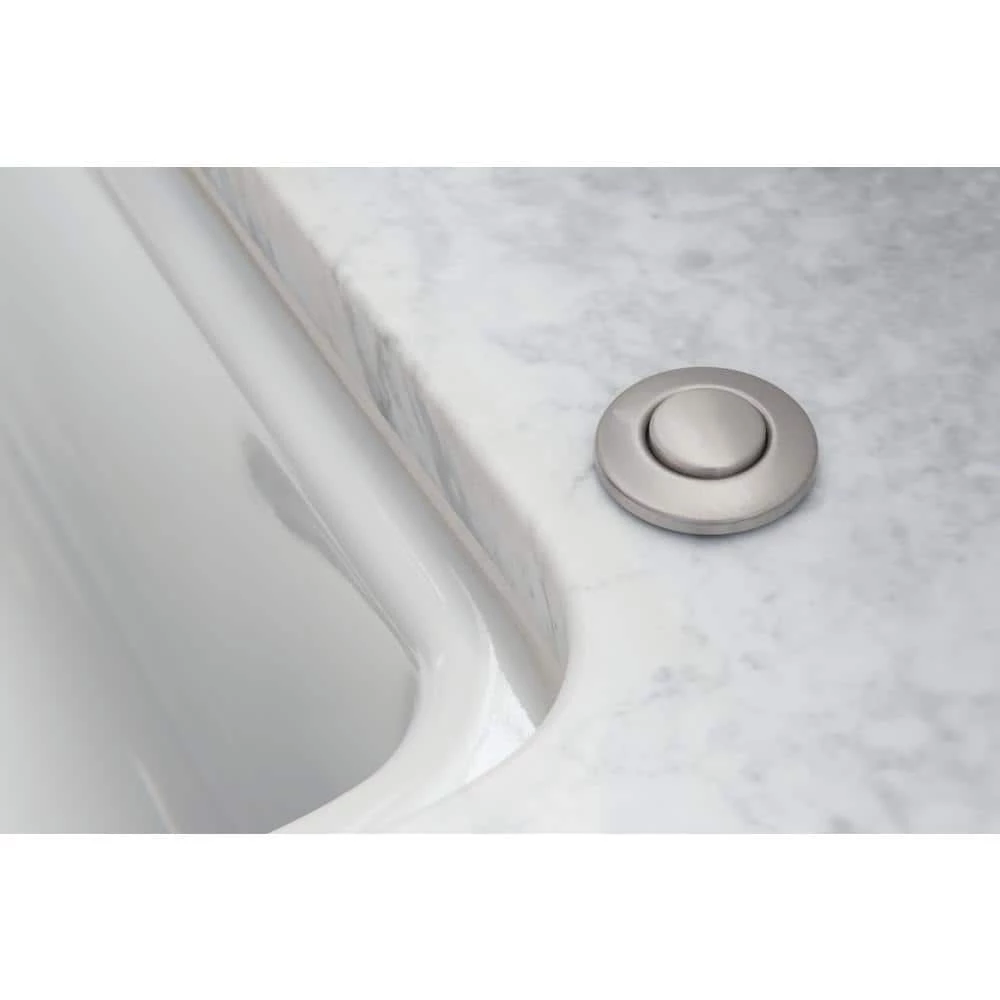 Brand new 🥰 MOEN Garbage Disposal Air Switch Controller Button in Satin Nickel 🛒 5 Brand new 🥰 MOEN Garbage Disposal Air Switch Controller Button in Satin Nickel 🛒 - Image 3