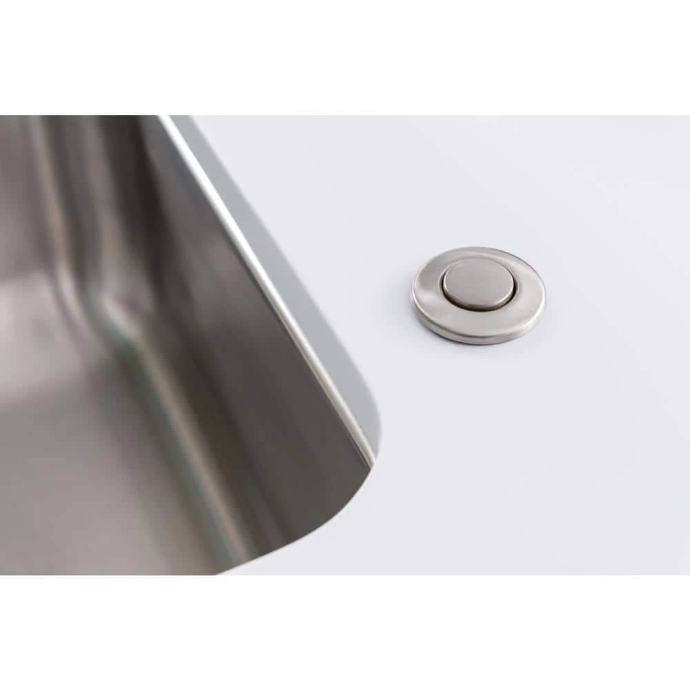 Brand new 🥰 MOEN Garbage Disposal Air Switch Controller Button in Satin Nickel 🛒 4 Brand new 🥰 MOEN Garbage Disposal Air Switch Controller Button in Satin Nickel 🛒 - Image 2