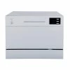 Best deal 🛒 SPT 21 in. Silver Digital Countertop 120-Volt Dishwasher with 6-Cycles with 6-Place Settings Capacity 🎁 -Appliance Parts Store silver spt countertop dishwashers sd 2225dsb 64 1000