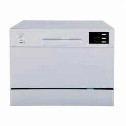 Best deal 🛒 SPT 21 in. Silver Digital Countertop 120-Volt Dishwasher with 6-Cycles with 6-Place Settings Capacity 🎁