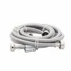 Cheap 💯 Smart Choice 6 ft. Stainless Steel Fill Hose (2-Pack) 🎉 -Appliance Parts Store smart choice washing machine parts 5304490736 64 1000