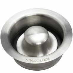 Best reviews of ๐ SINKOLOGY SinkSense Kitchen Sink Disposal Flange with Stopper in Stainless Steel ๐