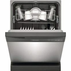 Cheapest ❤️ Frigidaire 24 in. Stainless Steel Front Control Smart Built-In Tall Tub Dishwasher 🥰 -Appliance Parts Store stainless steel frigidaire built in dishwashers fdpc4221as 1d 1000