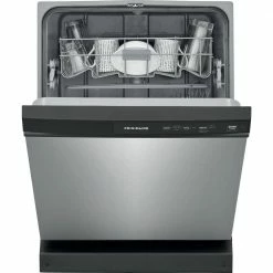 Budget 🥰 Frigidaire 24 in. Stainless Steel Front Control Built-In Tall Tub Dishwasher, 55 dBA 👏 -Appliance Parts Store stainless steel frigidaire built in dishwashers ffcd2413us 1d 1000